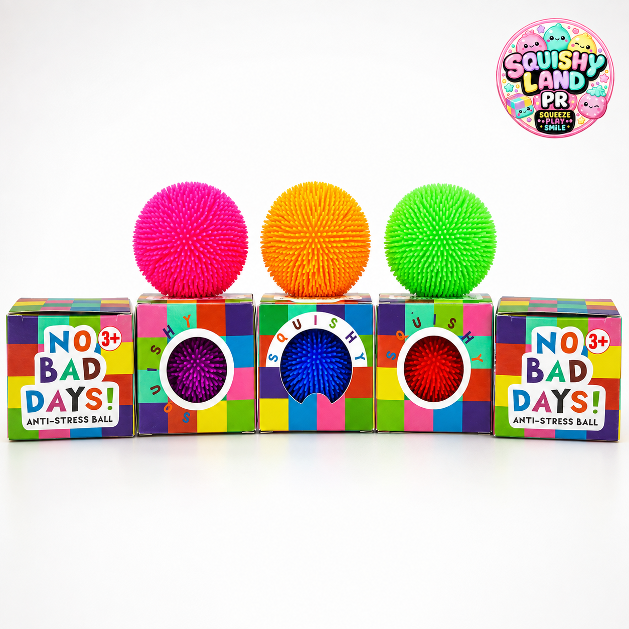 No Bad Days! Anti-Stress Ball | Squishy Sensory Fidget Toy
