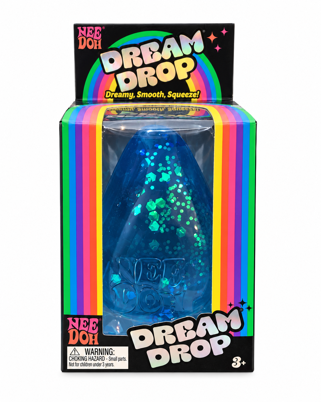 Original NeeDoh Dream Drop – Glitter Squishy