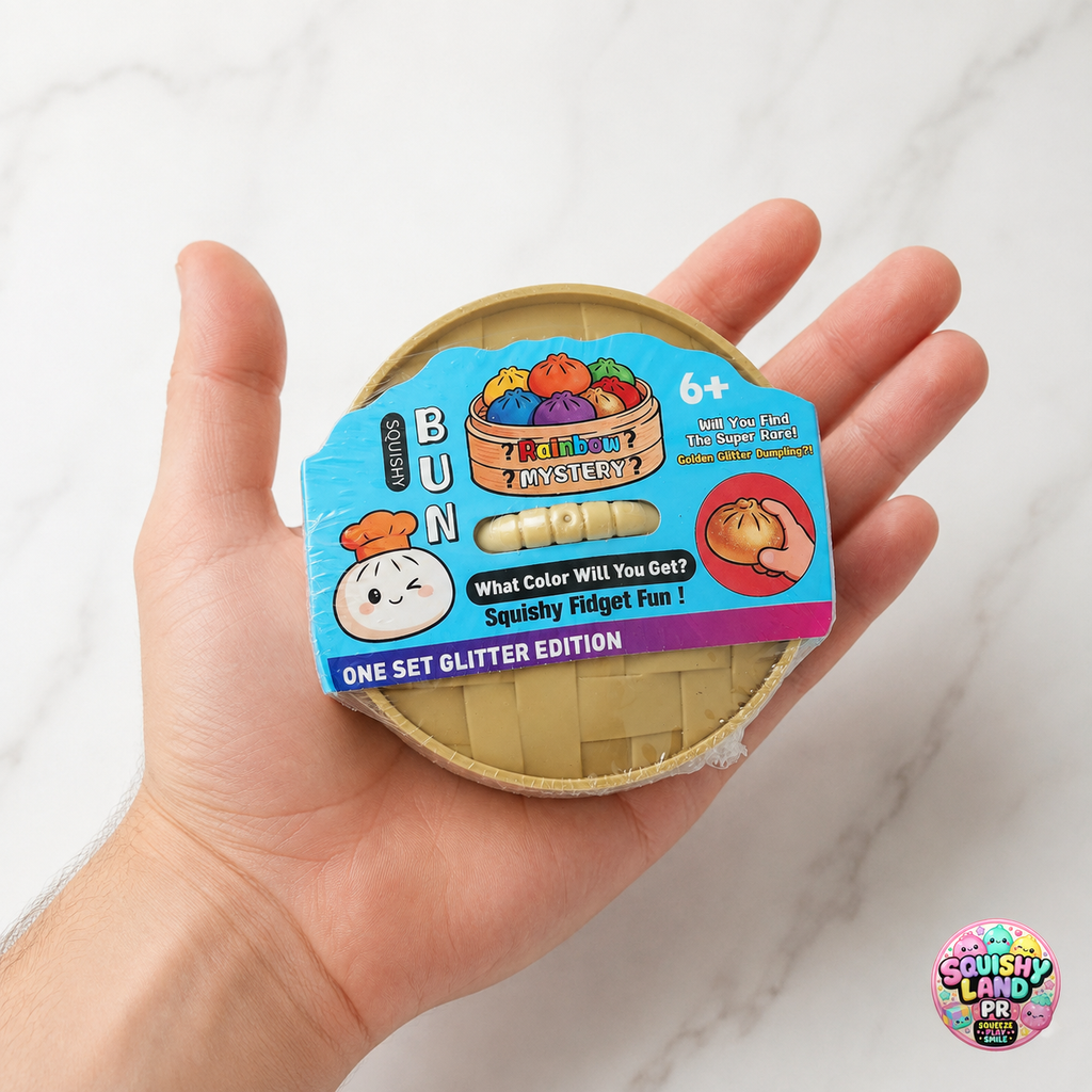 Glitter Edition Mystery Dumpling | Surprise Squishy