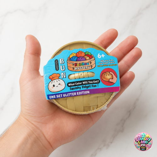Glitter Edition Mystery Dumpling | Surprise Squishy