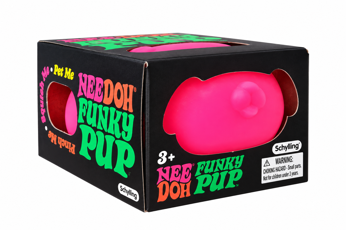 Genuine NeeDoh Funky Pup | Original Schylling Sensory Squishy