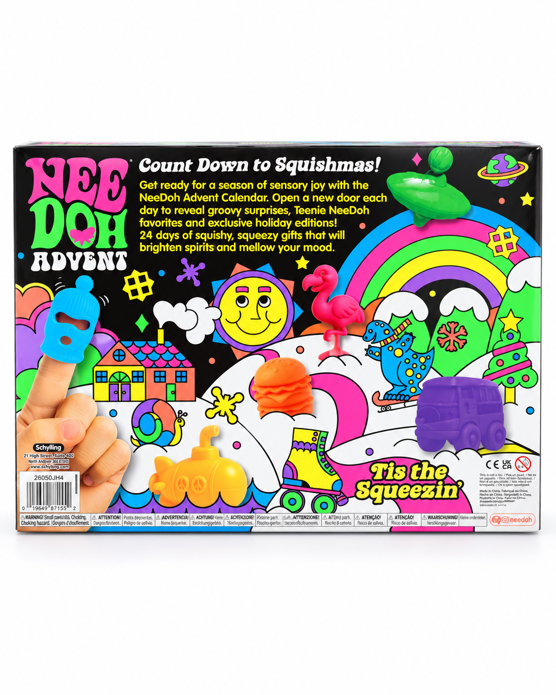 ¡COMING SOON! NeeDoh Advent Calendar | 24 Days of Squishy Surprises | Schyling